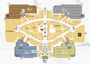 Mall of Africa Upper Level map