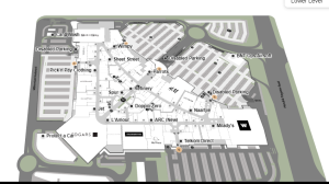 Clearwater Mall Lower Level Map