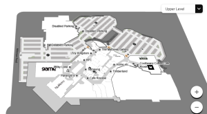 Clearwater Mall Upper Level Map