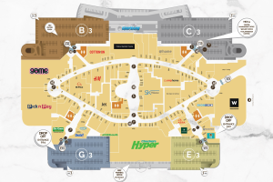 Mall of Africa lower level map