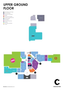 Centurion Mall Upper Floor Map