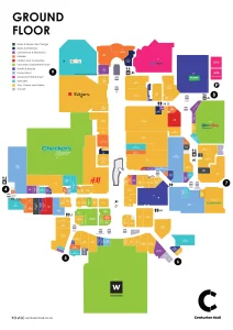 Centurion Mall Ground Floor Map